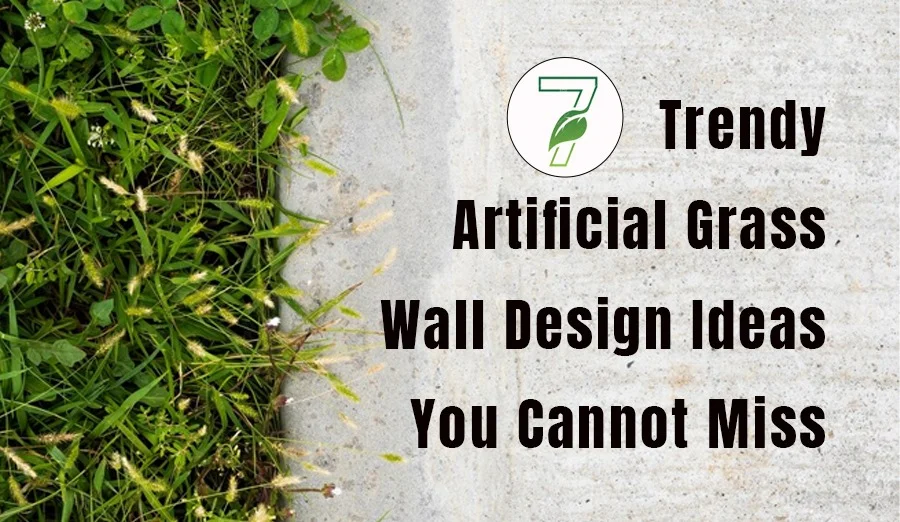 7 Trendy Artificial Grass Wall Design Ideas by DevInterio